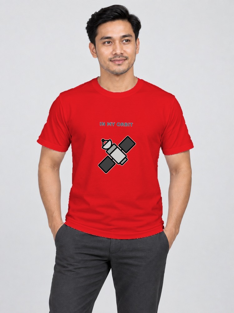 T-shirt Satelit Orbit — Red