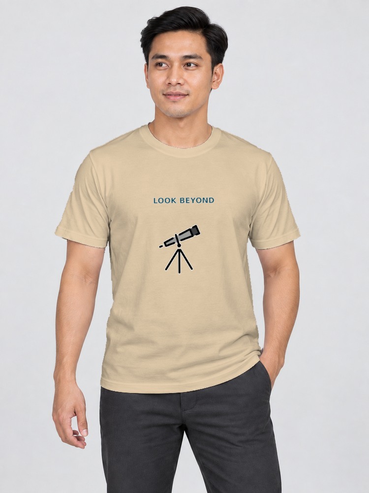 T-shirt Teleskop Impian — Sand