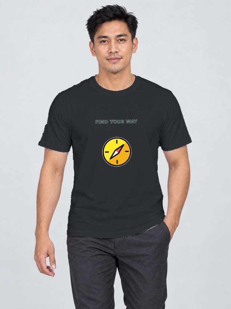 T-shirt Kompas Kembara — Black