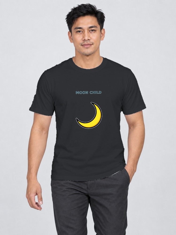 T-shirt Anak Bulan — Black