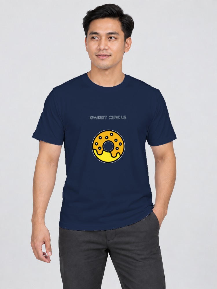 T-shirt Donat Ceria — Navy