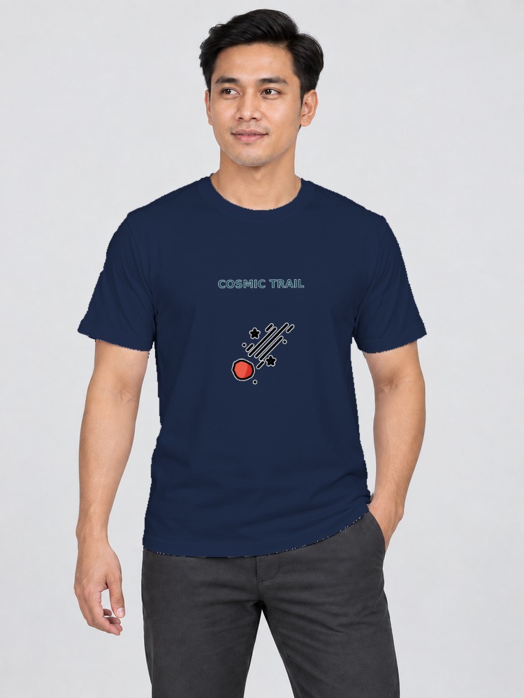 T-shirt Jejak Komet — Navy