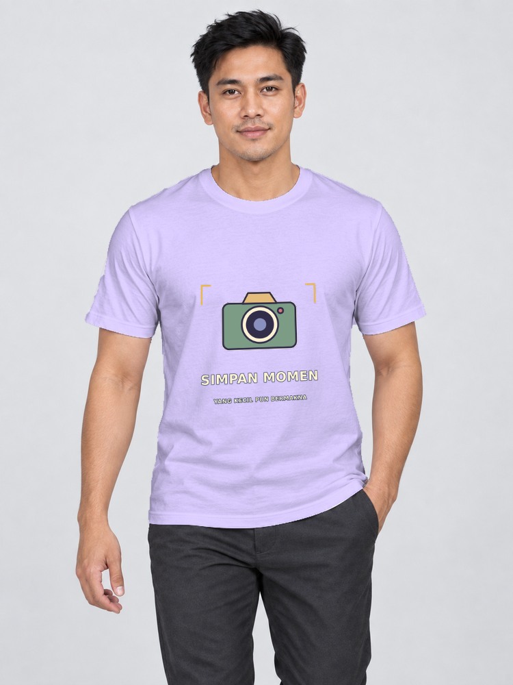 T-shirt Little Moments — Lavender