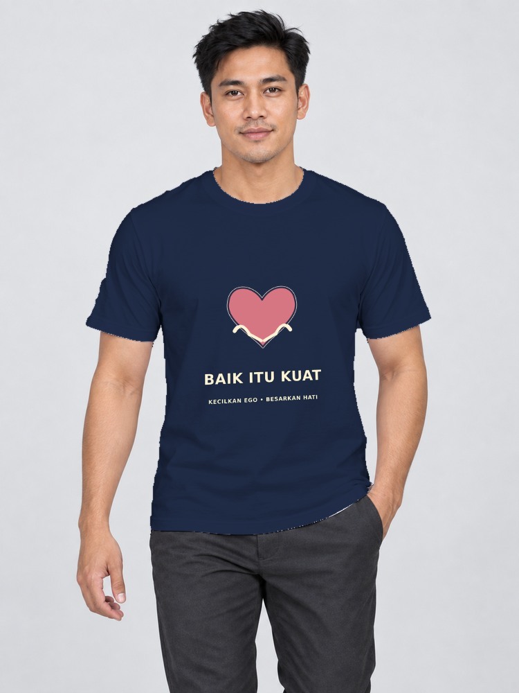 T-shirt Kind Heart — Navy
