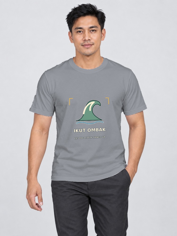T-shirt Ocean State — Gray