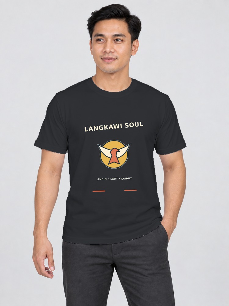 T-shirt Helang Langkawi — Black