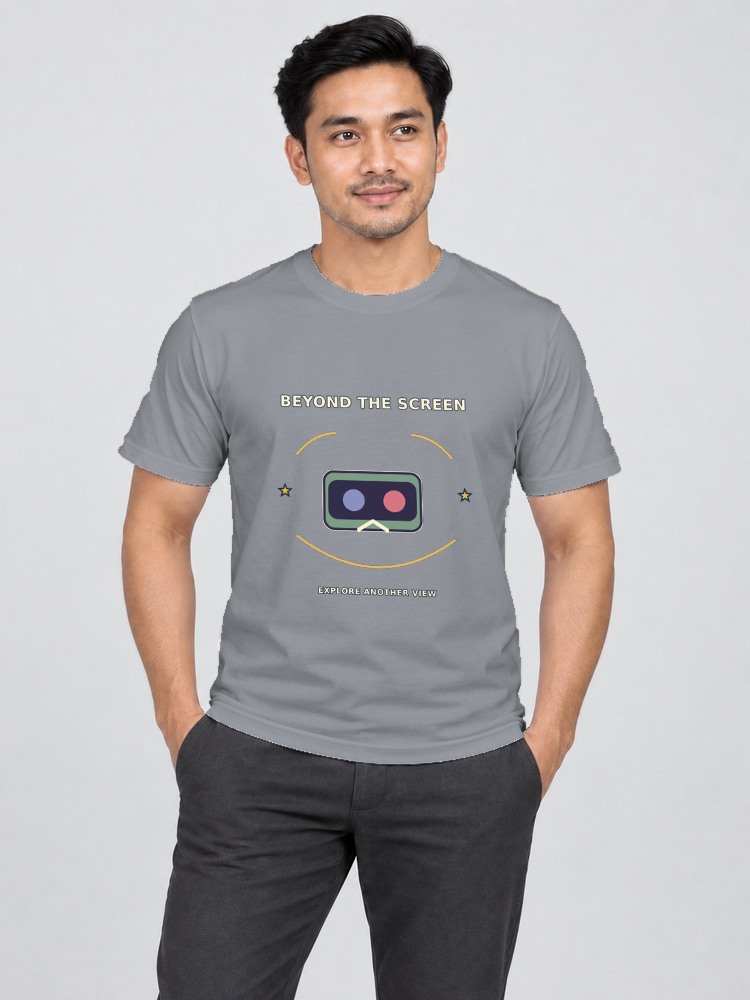 T-shirt Virtual Explorer — Gray