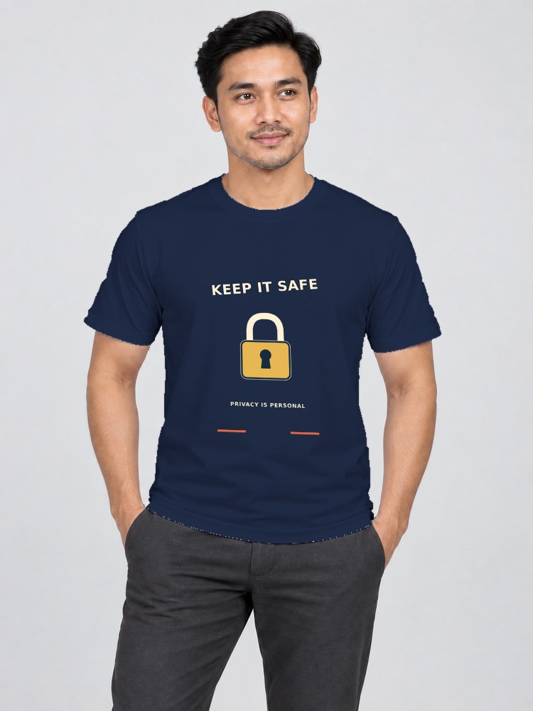 T-shirt Privacy Matters — Navy