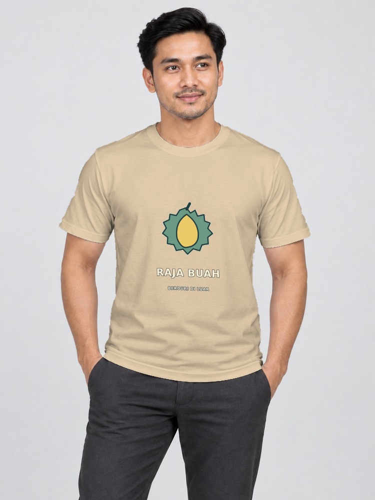 T-shirt Durian Musim — Sand