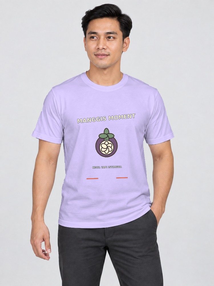 T-shirt Manggis Manis — Lavender