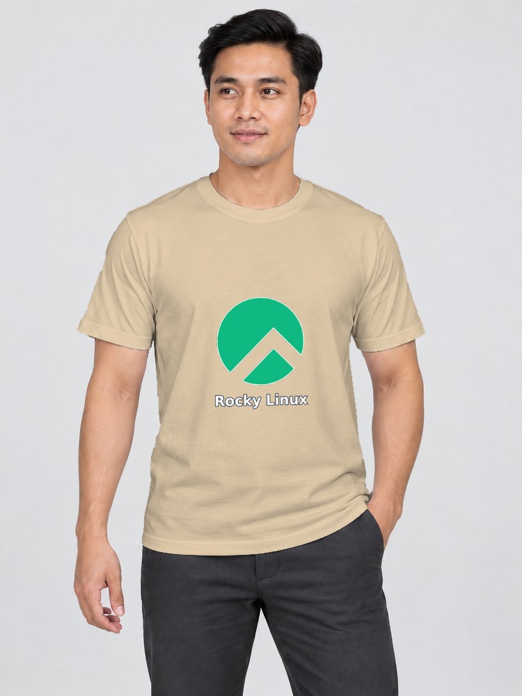 T-shirt Rocky Linux — Sand
